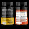 Vitamin C 1000mg - 200 Vegan Tablets - Added Bioflavonoids & Rosehip - Supports The Immune System and Reduces Tiredness and Fatigue - UK Made Sash Vitality - Anti-Inflammatory - Allery support