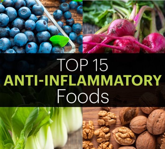 Top 15 Anti-Inflammatory Foods