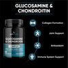 Joint Support Complex - 180 Capsules - High Strength with Glucosamine and Chondroitin, Rosehip, Turmeric, Ginger and Vitamin C Supplements - Healthy and Normal Immune System - UK Made by Sash Vitality