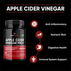 Raw Apple Cider Vinegar Complex 1000MG with Turmeric, Ginger, Probiotics 200 Billion & Prebiotics, Cayenne Pepper, Ginger, Black Pepper & Flaxseed - 120 Vegan Certified Capsules | UK Made (Capsules)