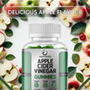 Apple Cider Vinegar - 60 Vegetarian Gummy for Kids &amp; Adults - Vitamin C, B6-1000mg | Keto &amp; Gluten Free Chewable Gummies | Support Metabolism &amp; Manage Weight Loss | UK Made | Natural Apple Flavour