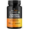 Organic Turmeric Curcumin 600mg Serving with Organic Black Pepper | 120 Vegan Capsules | High Potency Antioxidant &amp; Absorption | Certified Organic Supplement – UK Made Sash Vitality