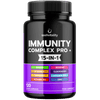 Immune Booster – Immune System Support Supplement - 120 Capsules - Vitamin C, Zinc, Elderberry, Iron, B12, D3, Turmeric, Selenium, Garlic, Probiotics &amp; more – Vegan Multivitamin Complex Men &amp; Women