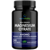 Magnesium Citrate - 240 High Strength Vegan Tablets (4 Months Supply) – Magnesium Supporting Restless Leg Syndrome Relief (RLS) & Leg Cramps - 440mg Elemental Magnesium Per Serving – UK Made