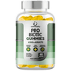 Probiotics Gummies for Adults and Kids - 60 Gummies - Vitamin C, B3, B5, B6 - UK Made Sash Vitality - Gut Health - Immune System Support - Digestive Support - Supports Oral Health (Pineapple Flavour)